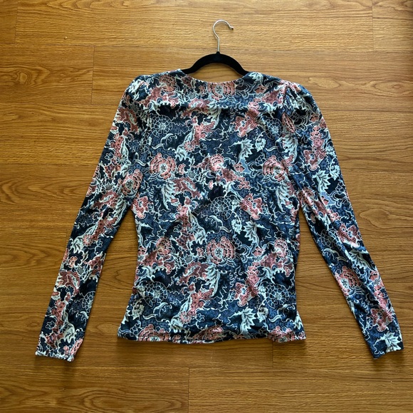 INC International Concepts Womens
Multicolor Floral Long Sleeve Blouse Top - Picture 3 of 10